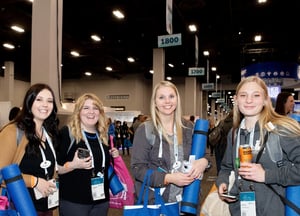 exhibit hall attendees 1