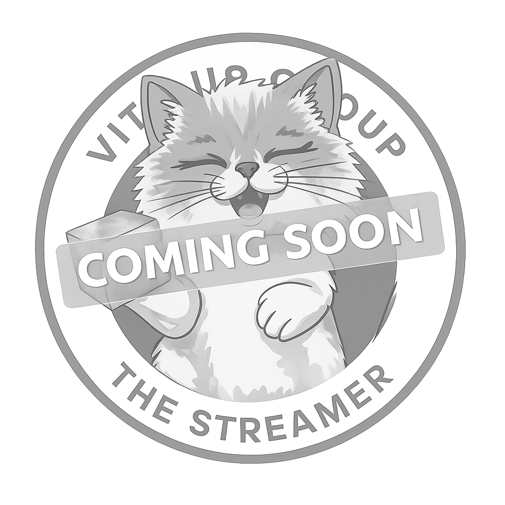 Greyed-out cat logo _coming soon_