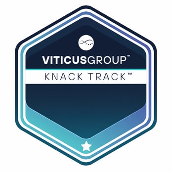 knack track generic badge - white background
