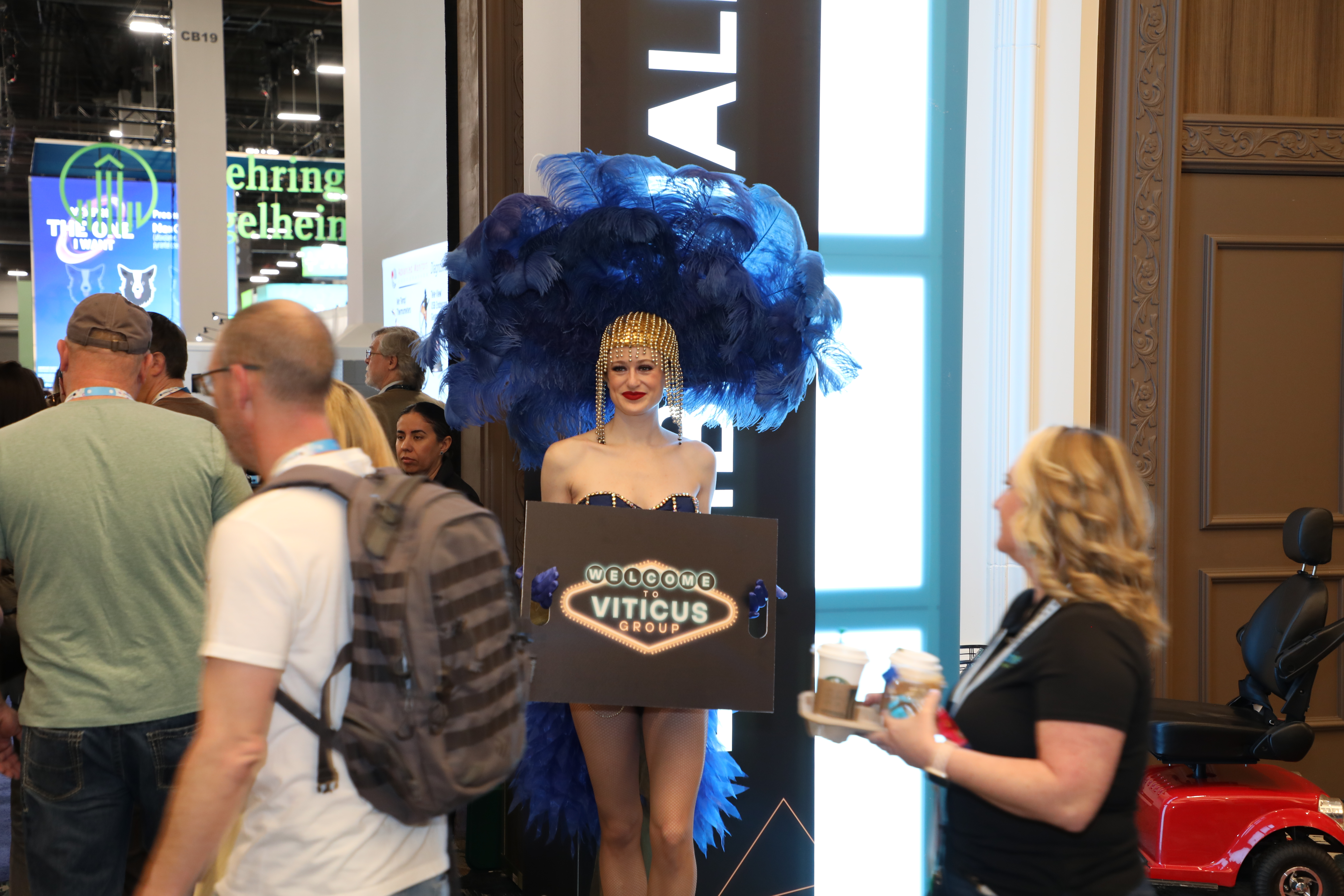 Vegas showgirl