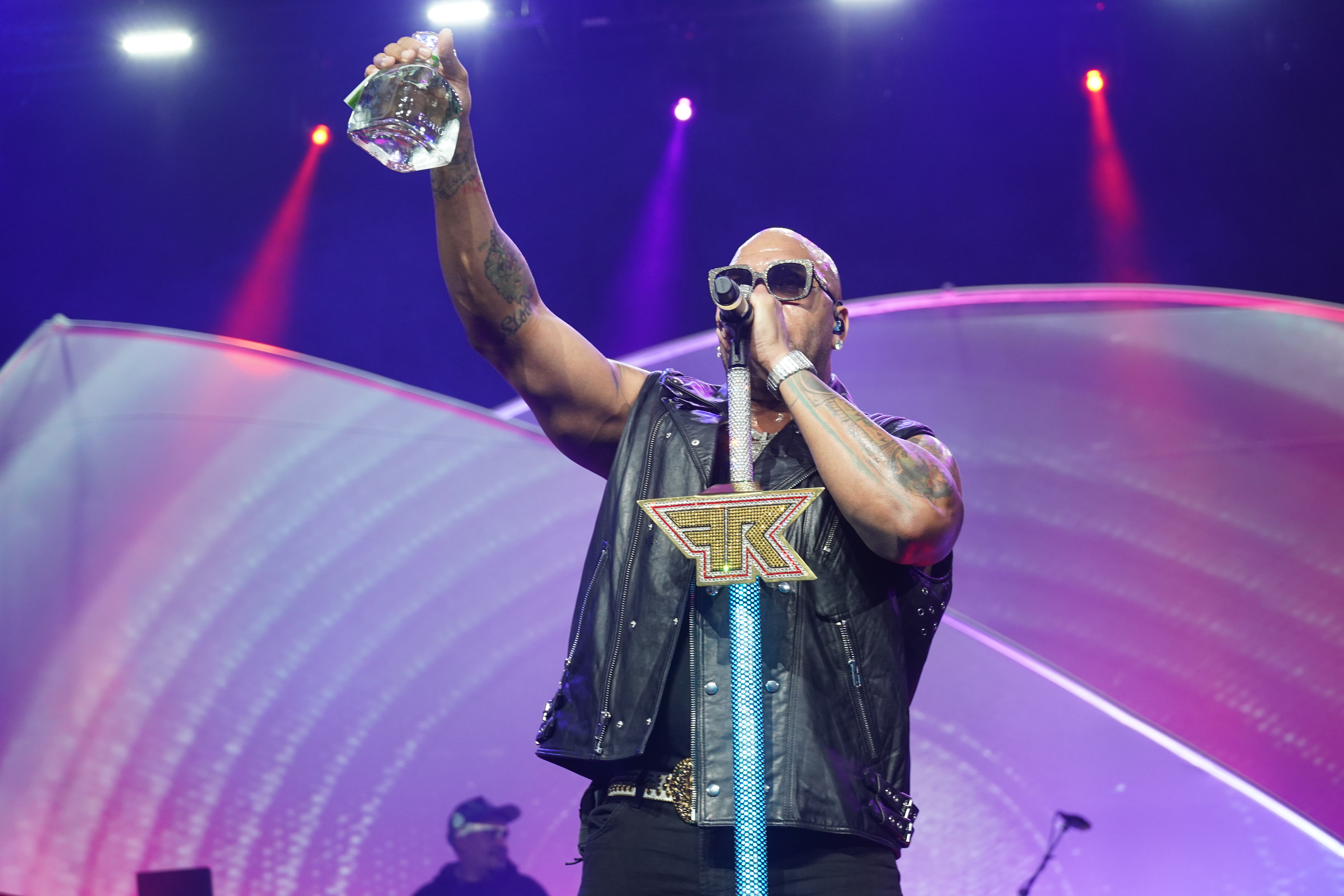 Flo Rida on stage