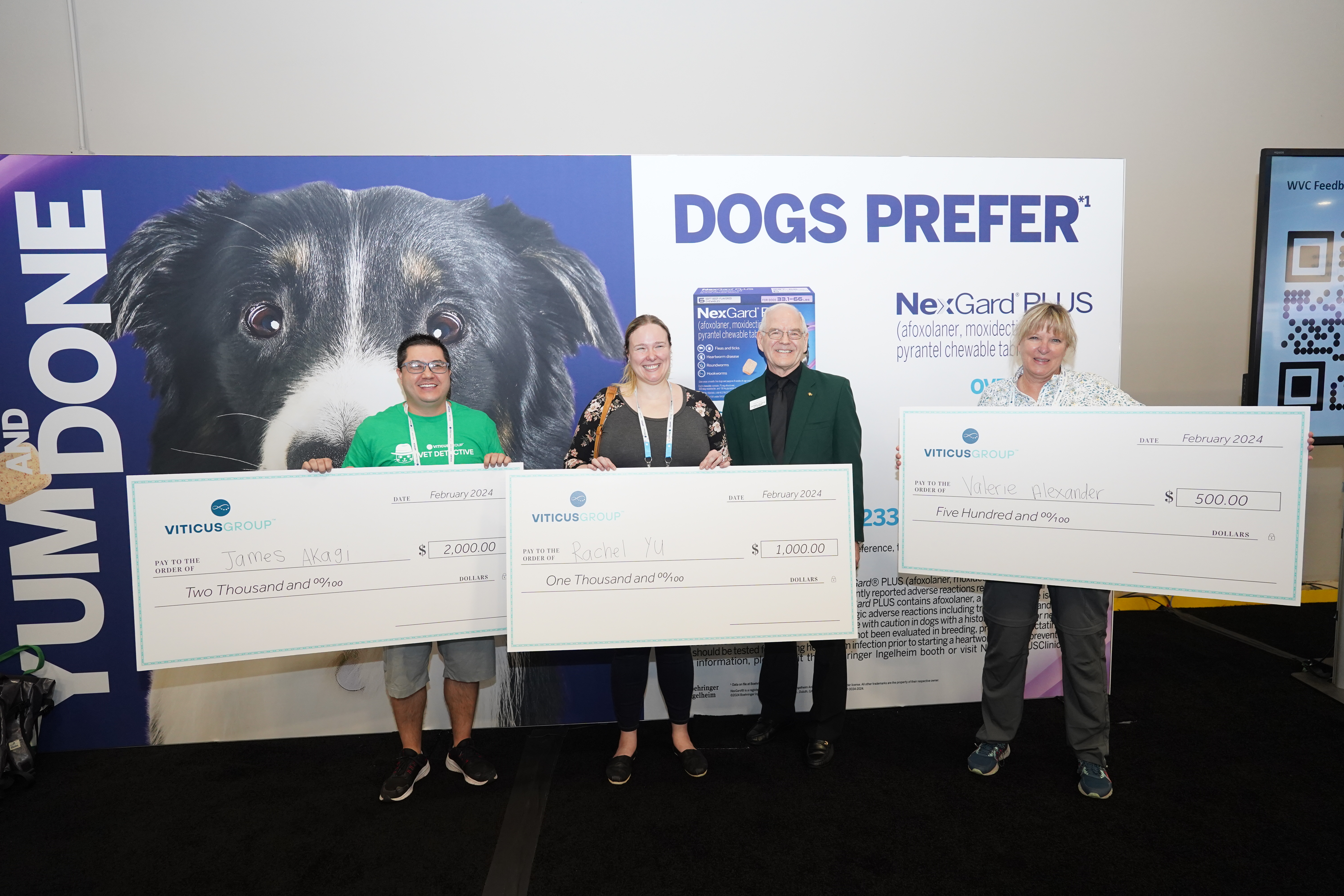 Vet Detective award checks